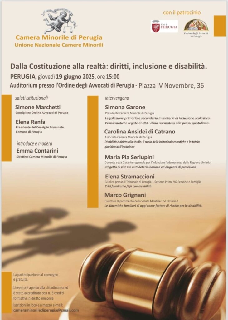 Disabilità. Dalla Costituzione alla realtà — articolo blog Studio Ansidei Perugia