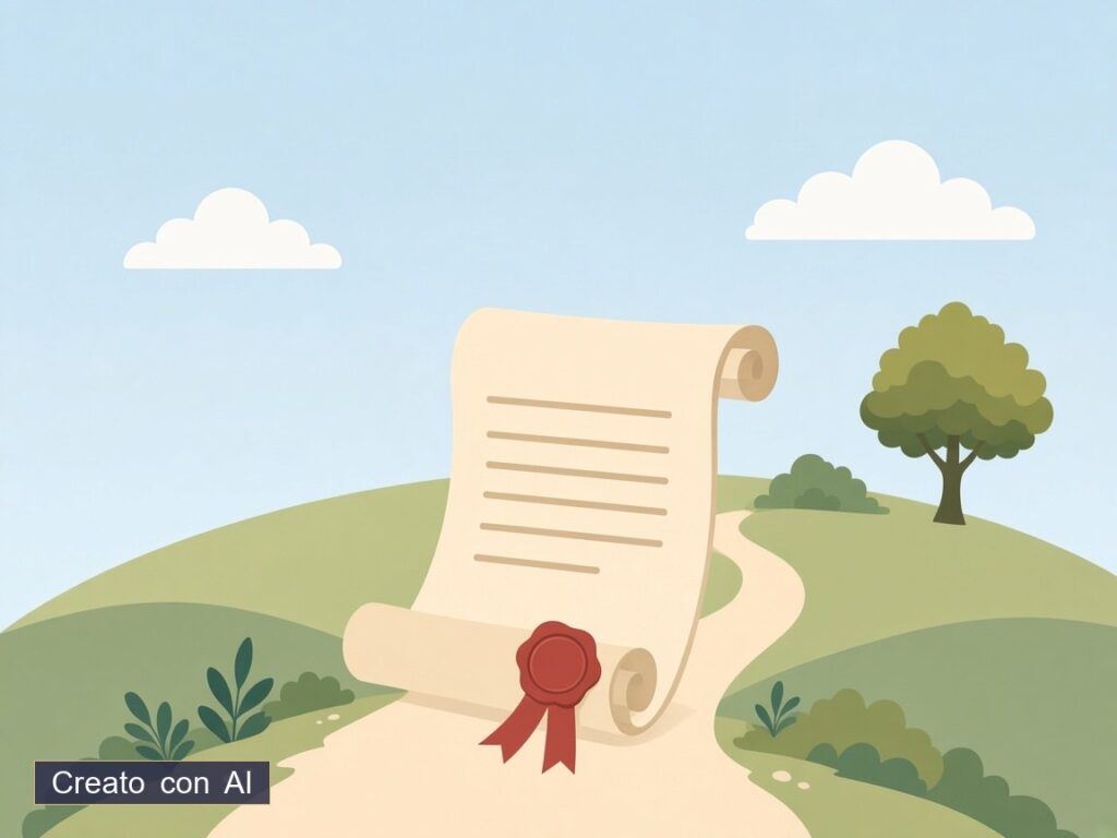Atto normativo — illustrazione originale creata con AI
